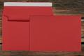 [18493] Briefhüllen C6 114x162 mm Haftklebend Rot 80 g/qm
